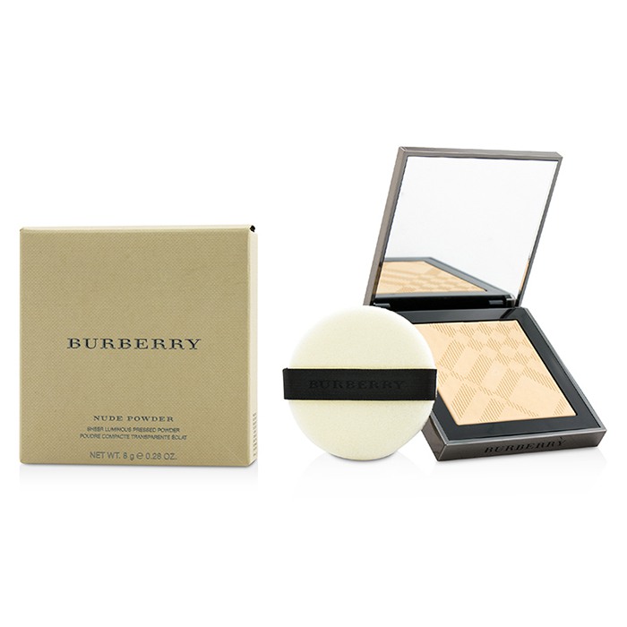 Прессованная пудра Burberry Nude Sheer, 8 г — для безупречного макияжа и естественного сияния кожи