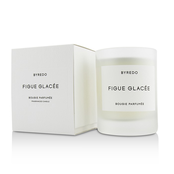 Ароматизированная свеча Byredo "Фиговые морозы" 240 г для создания уюта и атмосферы праздника