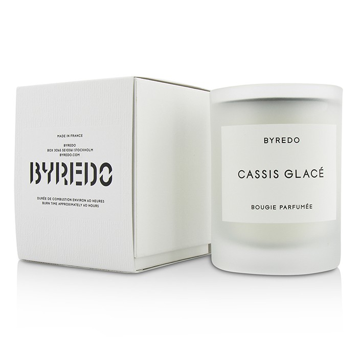 Ароматическая свеча Byredo «Кассис Глас» 240 г для создания уютной атмосферы