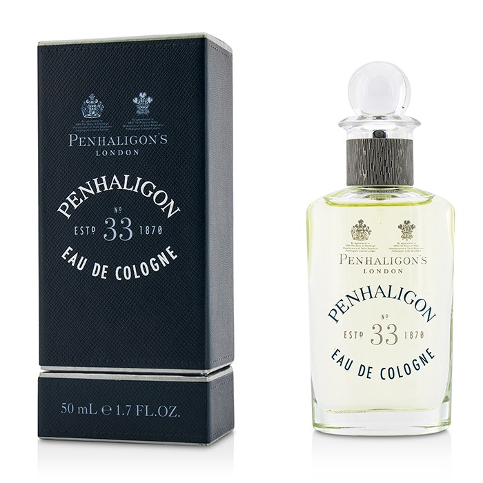 Penhaligon's Eau de Cologne No. 33 для мужчин, 50 мл — свежий и пряный аромат с нотами бергамота, лаванды и амбры.