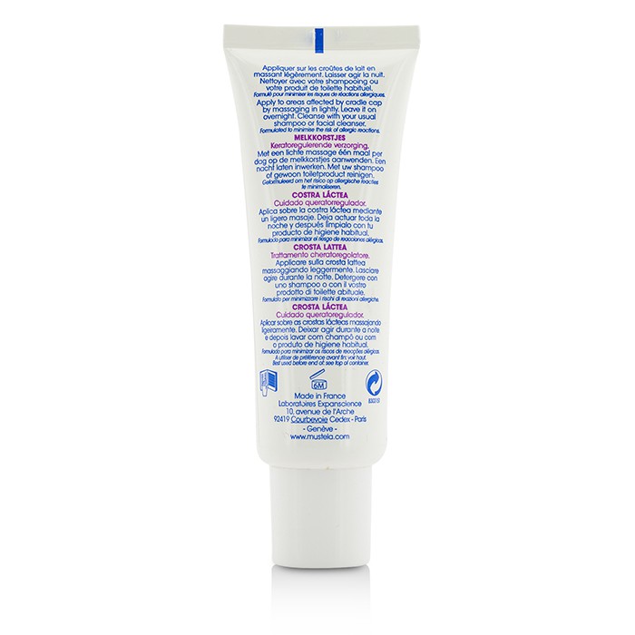 Крем Mustela для устранения корки на голове у новорожденных с алоэ вера и маслом борца, 40 мл