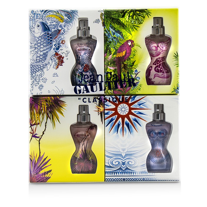 Мини-набор парфюмов Jean Paul Gaultier Classique 4x3,5 мл — уникальные ароматы 2009-2013 годов