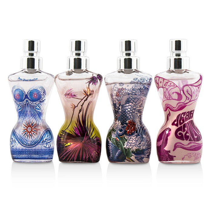 Мини-набор парфюмов Jean Paul Gaultier Classique 4x3,5 мл — уникальные ароматы 2009-2013 годов