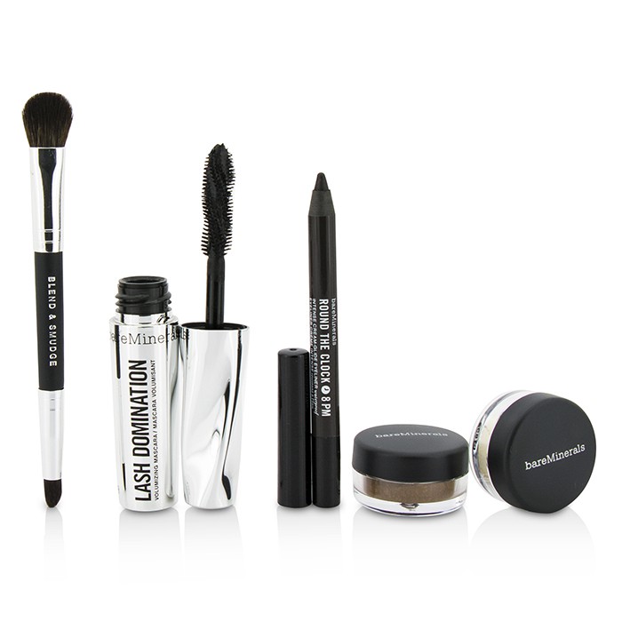 Набор для глаз BareMinerals с тенями, карандашом и тушью, 5 шт.