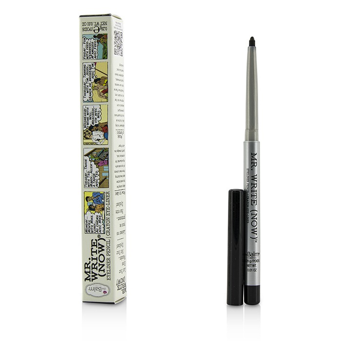 Карандаш для глаз TheBalm Mr. Write Now, 0.28 г, шелковистый, стойкий цвет, для повседневного и вечернего макияжа