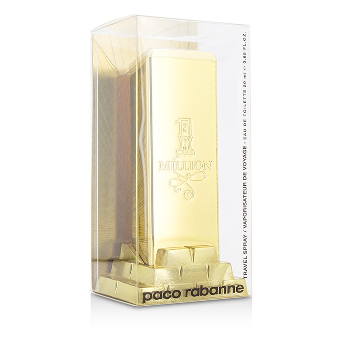 Парфюмерная вода Paco Rabanne One Million 20 мл — древесный аромат для мужчин, освежающий и харизматичный.
