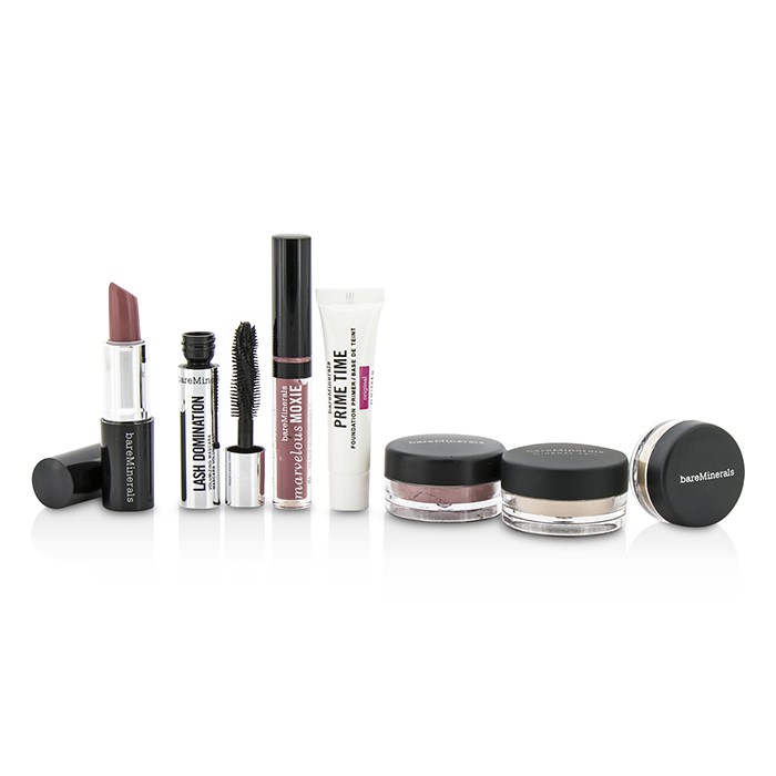 Набор миниатюр BareMinerals для макияжа с ухаживающими формулами, 7 шт.