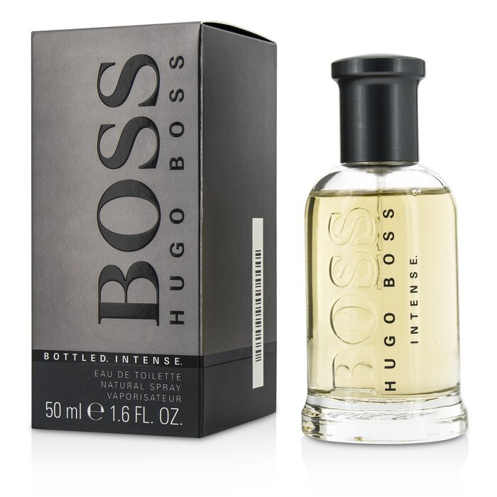 Hugo Boss Boss Bottled Intense Туалетная вода 50 мл для уверенных мужчин с нотами яблока и гвоздики
