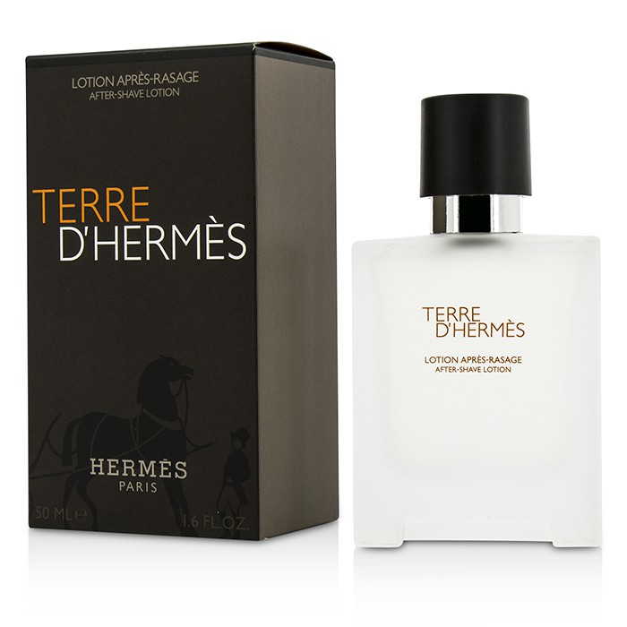 Лосьон после бритья с экстрактами, для любого типа кожи, 50 мл Terre d'Hermès
