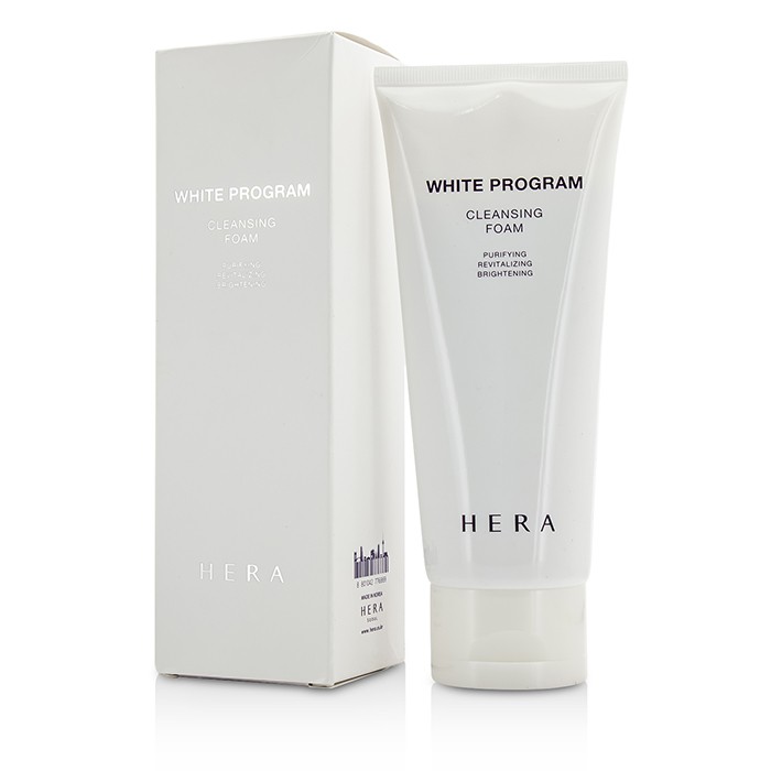 Очищающая пенка для лица с растительными экстрактами White Program, 200 мл