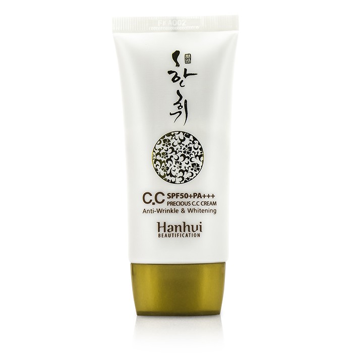 Hanhui CC-крем с женьшенем и кактусом для лица, антивозрастной и осветляющий, SPF 50+, 50 г