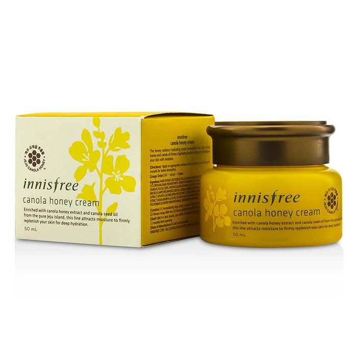Увлажняющий крем для лица с экстрактом канолы и медом, 50 мл