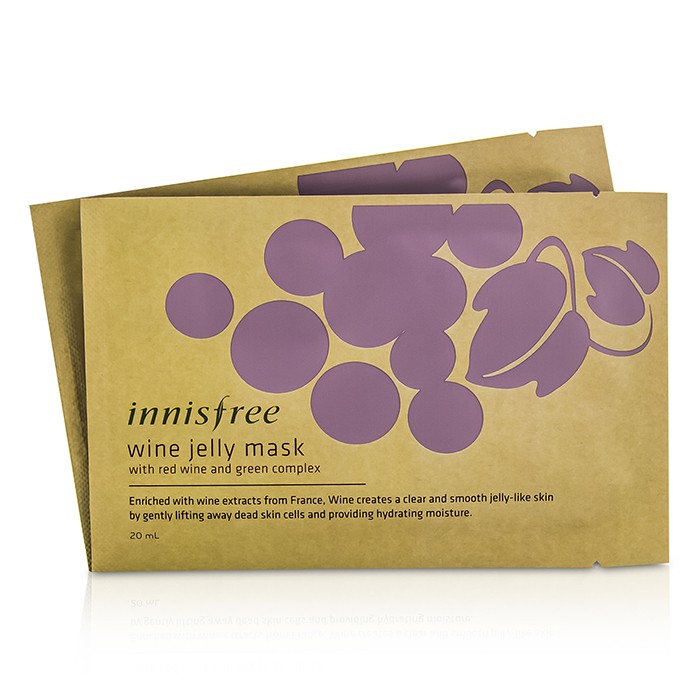 Маска для лица Innisfree с экстрактом красного вина, 5x20 мл