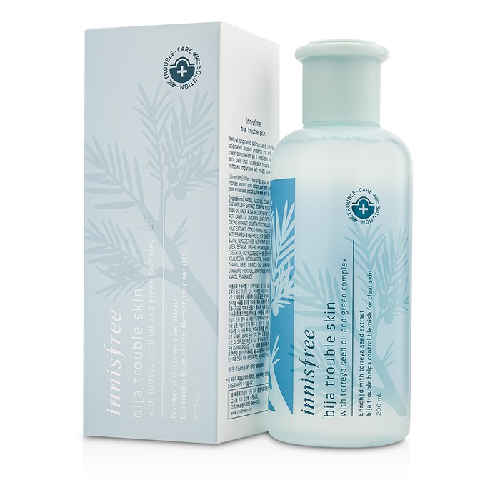 Тоник для лица Innisfree с маслом токкэ и салициловой кислотой, 200 мл