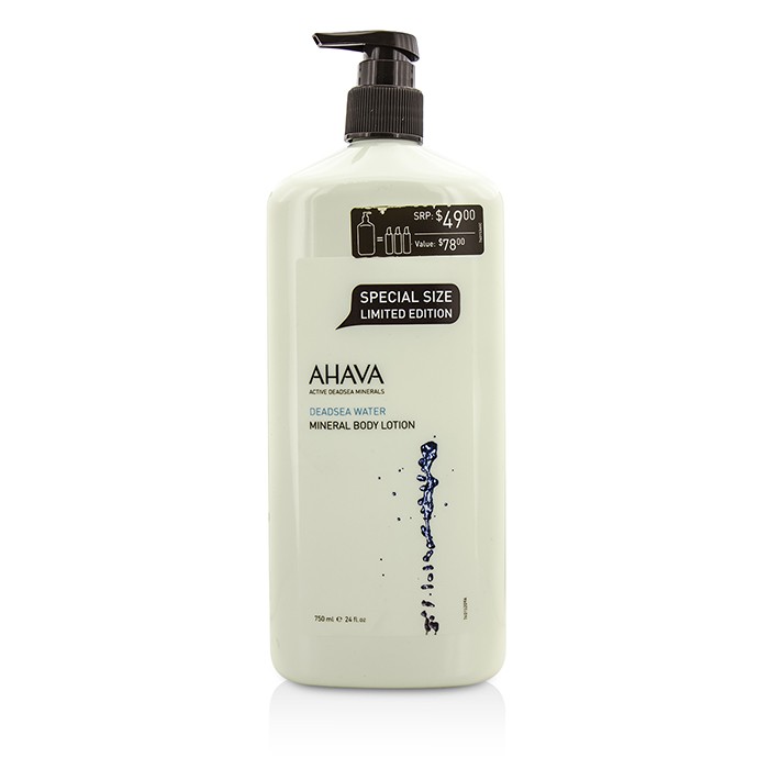 Ahava крем для тела с минералами Мертвого моря и экстрактом алоэ вера, 750 мл