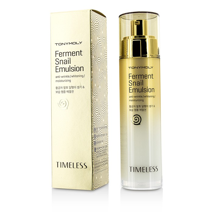 Эмульсия с экстрактом улитки для лица TonyMoly Timeless Ferment 140 мл, увлажнение и антивозрастной уход