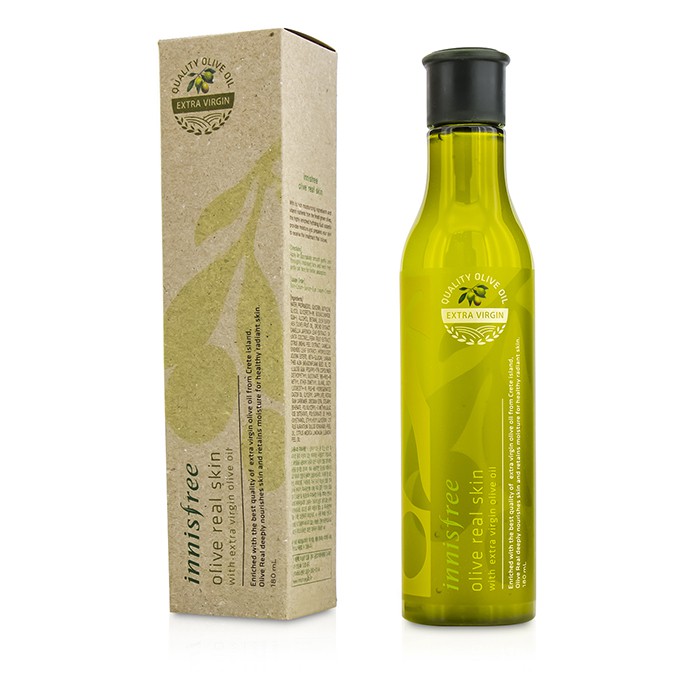 Тонер для лица с оливковым маслом Innisfree, 180 мл