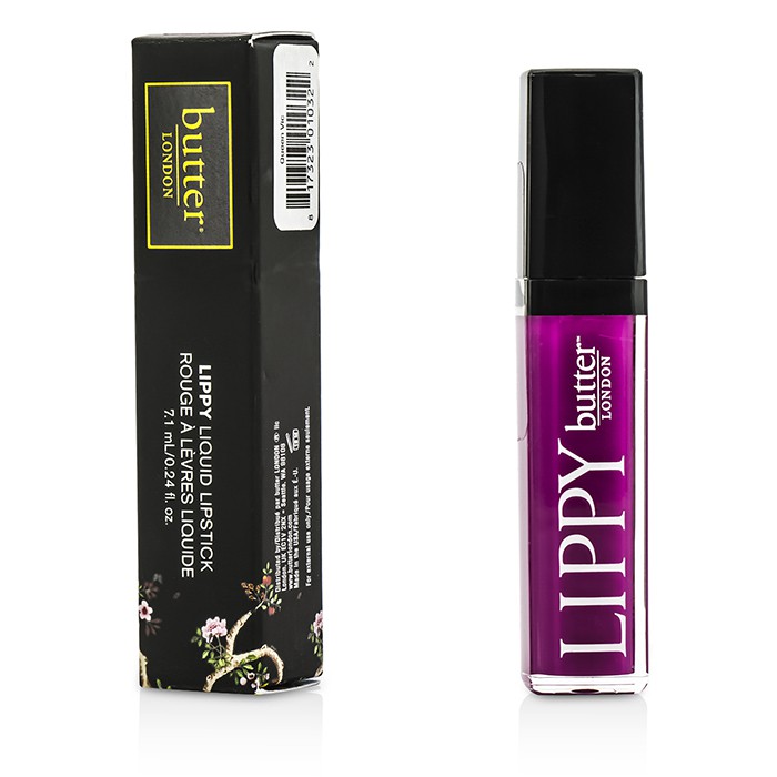 Жидкая помада с блеском для губ Butter London Lippy, обогащённая маслами ши и витамином Е, 6 мл