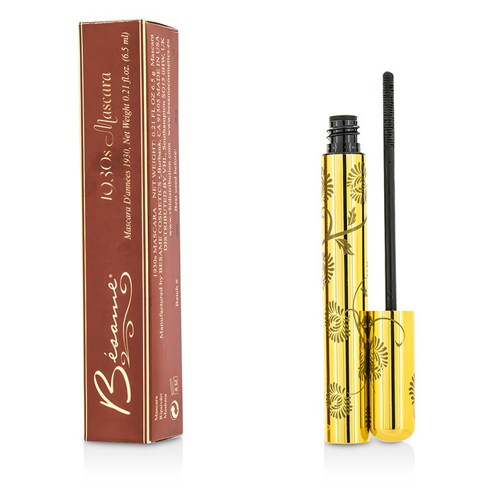 Маскара Besame Cosmetics с объемом 6,5 г, глубокий черный цвет, водоотталкивающая формула для выразительных ресниц