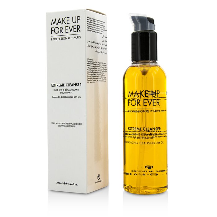 Make Up For Ever очищающее бальзамное масло 200 мл — для лица, увлажнение и очищение, без содержания жира