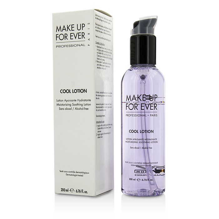 Увлажняющий и успокаивающий лосьон для лица Make Up For Ever, 200 мл