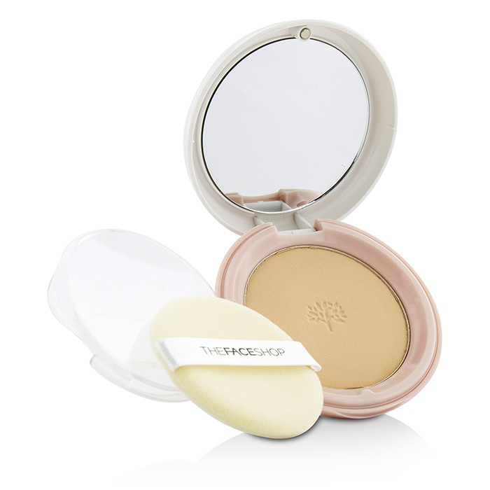 Пудра The Face Shop Slim Fit Moist Pact SPF 50, 11 г — легкое покрытие с защитой от УФ, для всех типов кожи