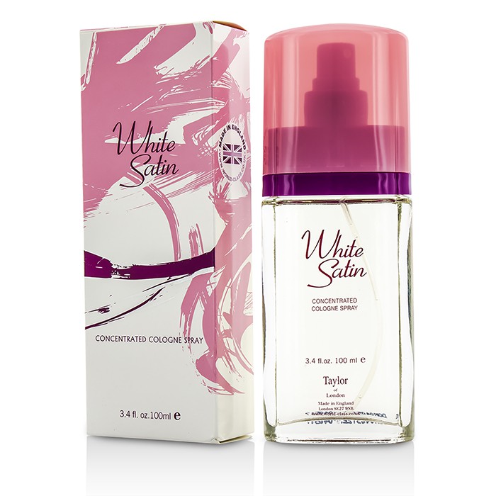 Концентрированный парфюмерный спрей Taylor of London White Satin, цветочный аромат, 100 мл