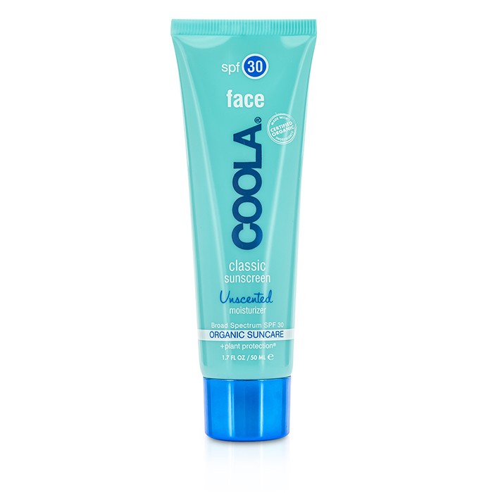 Солнцезащитный крем для лица Coola SPF 30 с органическим маслом акай, 50 мл