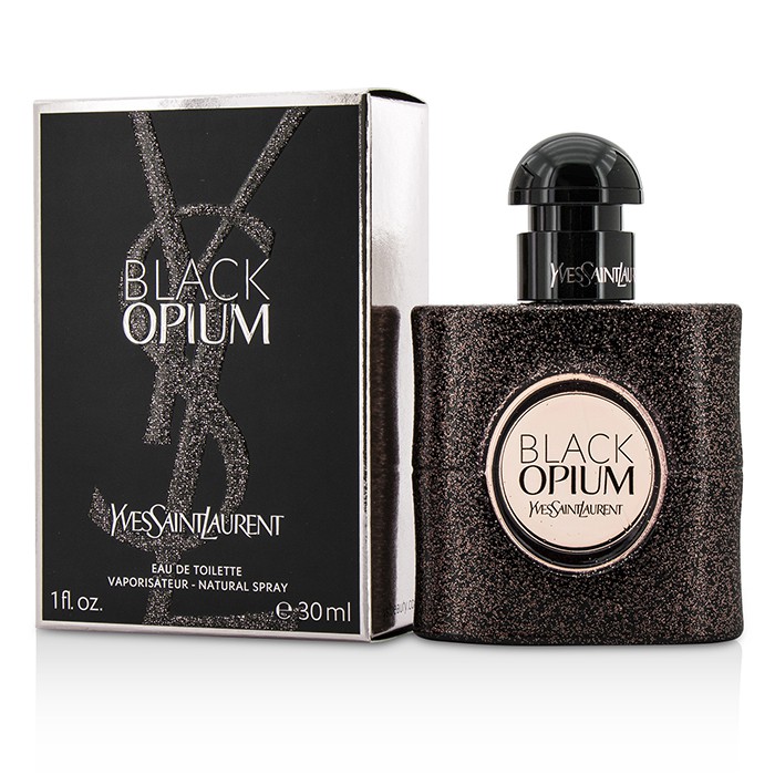Парфюм Black Opium от Yves Saint Laurent, 30 мл — цветочно-гурманский аромат с нотами черной смородины, кофе и жасмина