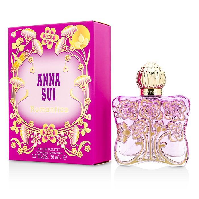 Парфюмерная вода Anna Sui Romantica 50 мл — цветочно-фруктовый аромат для молодых женщин