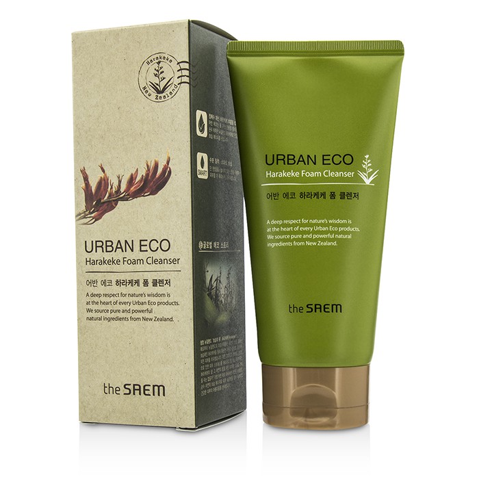 Пенка для умывания The Saem Urban ECO Harakeke с экстрактом харакеке, 150 г
