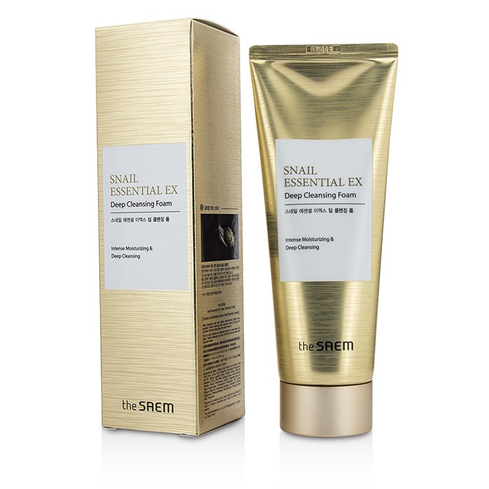 The Saem Очищающее пенное средство для лица с экстрактом улитки и гиалуроновой кислотой, 150 г