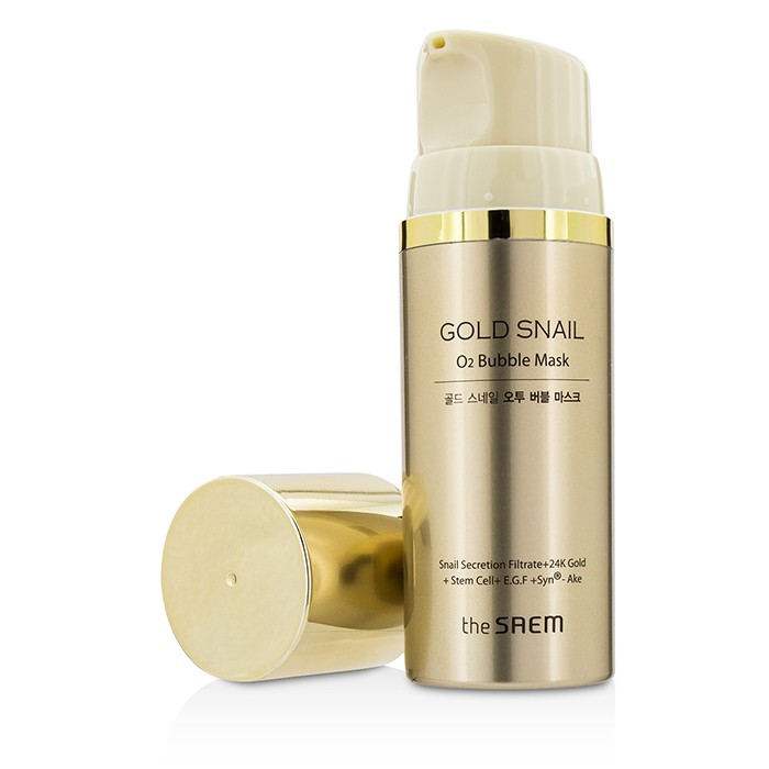 Маска для лица The Saem с золотом и улиточным фильтратом, 105 г