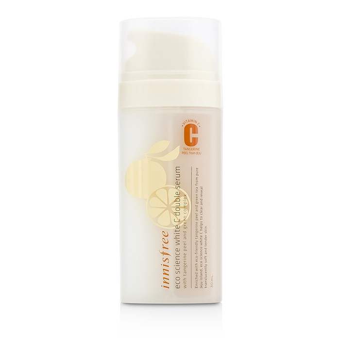 Сыворотка Innisfree Eco Science White C с мандариновой кожурой для сияния лица 30 мл