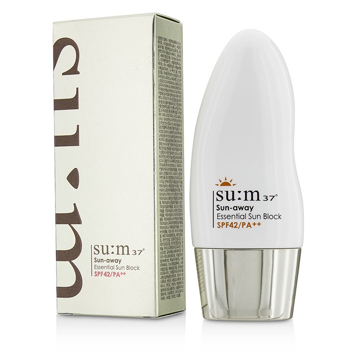 Солнцезащитный крем SU:M37 Sun-Away Essential SPF 42 для лица, 50 мл