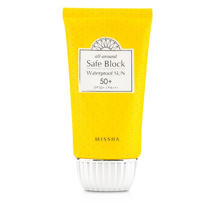 Солнцезащитный крем Missha All-Around Safe Block SPF 50+ для лица, водостойкий, 50 мл