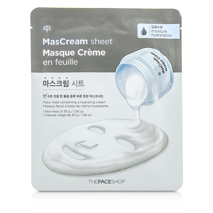 The Face Shop тканевая маска для лица с гиалуроновой кислотой, интенсивное увлажнение, 10x30 г