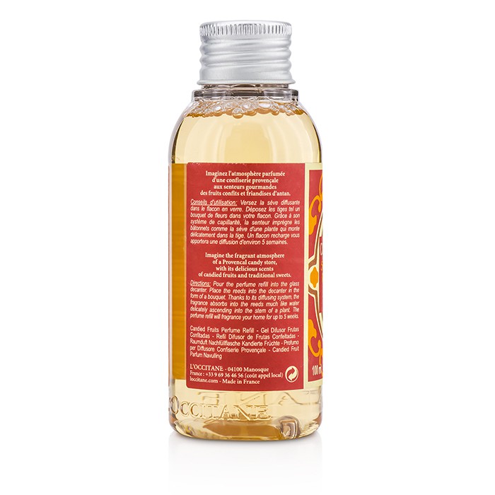 Заправка для ароматизатора Candied Fruit от L'Occitane, 100 мл – сладкий фруктовый аромат для уютного дома