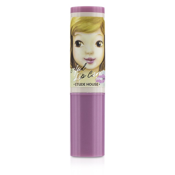 Бальзам для губ Etude House Kissful с масло манго и коллагеном, увлажняющий, легкий оттенок, 3.5 г