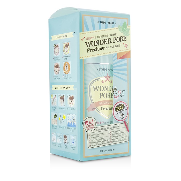 Etude House тоник для лица с экстрактом мяты, сужающий поры, 250 мл