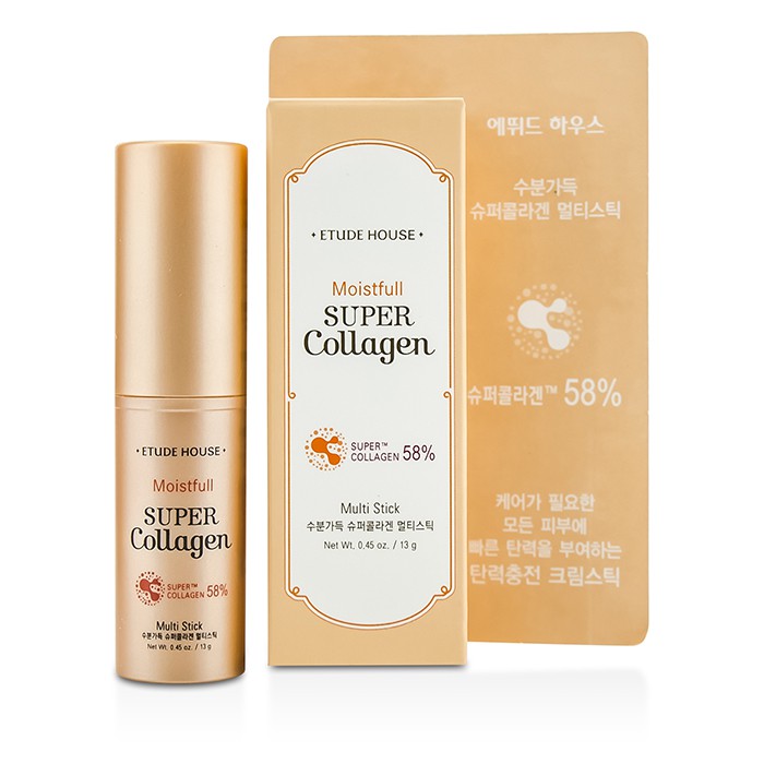 Стик-бальзам для лица с коллагеном Etude House Moistfull, 13 г
