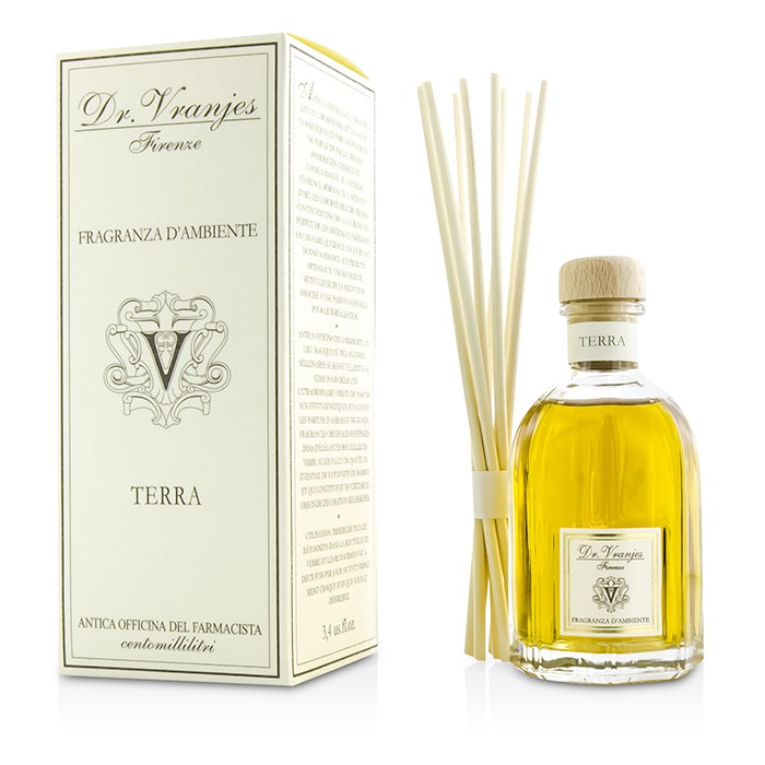 Аромадиффузор Dr. Vranjes Terra с ароматом сибирских сосен и лаванды, 100 мл