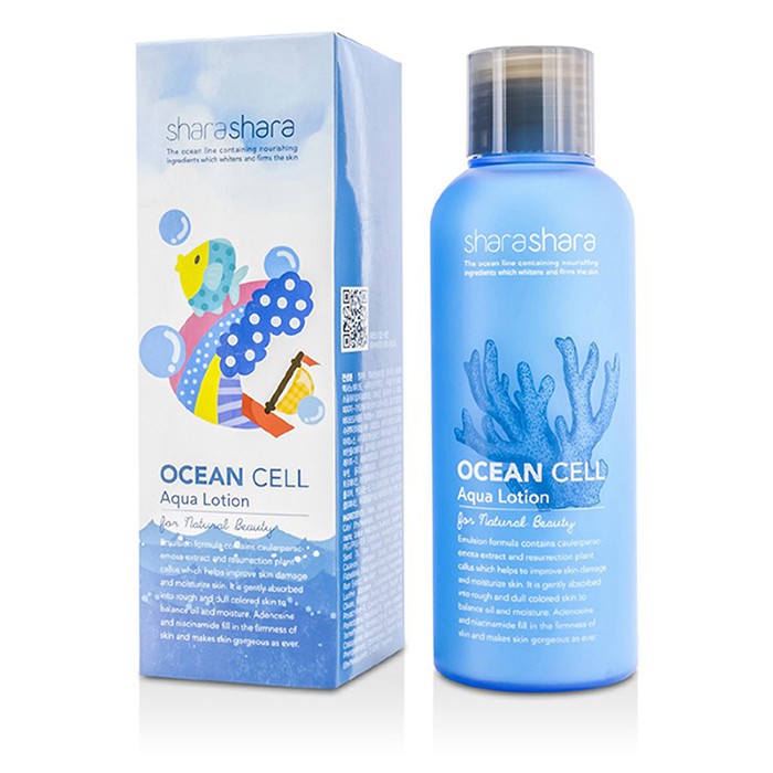 Эмульсия для лица с морской водой и аденозином Shara Shara Ocean Cell Aqua Lotion, 175 мл