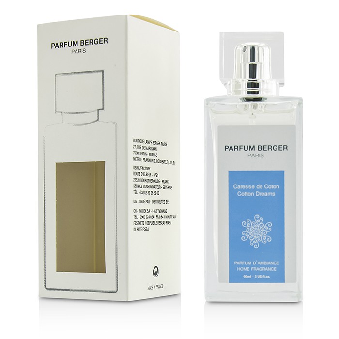 Ароматический спрей для дома Lampe Berger Cotton Dreams, 90 мл