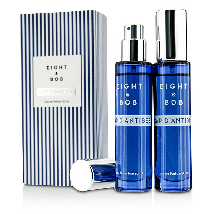 Eight & Bob Кап Д'Антиб Eau De Parfum спрей 2x20 мл — элегантный мужской аромат с древесно-фужерными нотами
