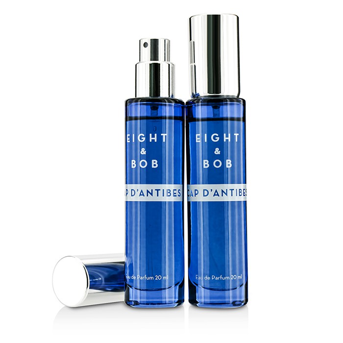 Eight & Bob Кап Д'Антиб Eau De Parfum спрей 2x20 мл — элегантный мужской аромат с древесно-фужерными нотами