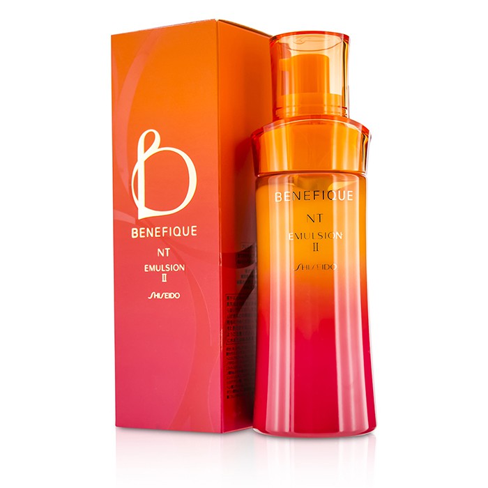 Энергизирующая эмульсия Shiseido Benefique NT для лица с увлажняющими экстрактами, 150 мл