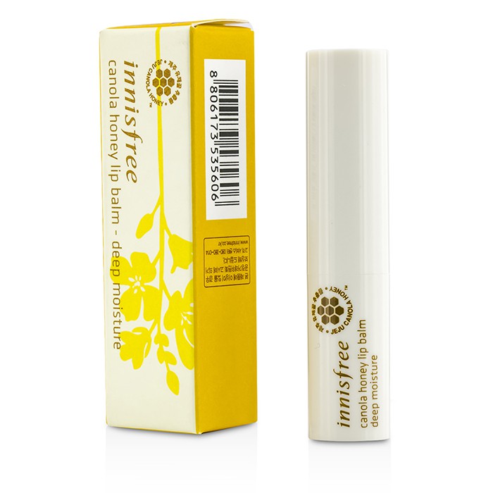 Бальзам для губ Innisfree с экстрактом меда канолы для глубокого увлажнения, 3,5 г