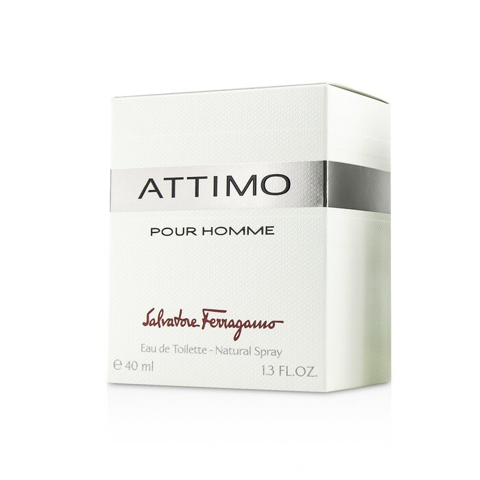 Salvatore Ferragamo Attimo, туалетная вода для мужчин, древесно-восточный аромат, 40 мл