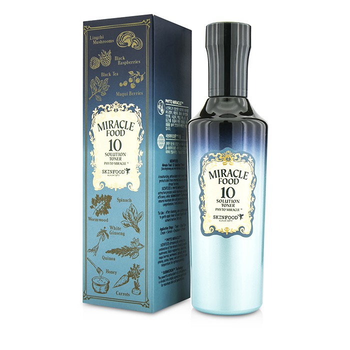 Тоник SkinFood Miracle Food 10 с комплексом Phyto Miracle™ для лица, 150 мл